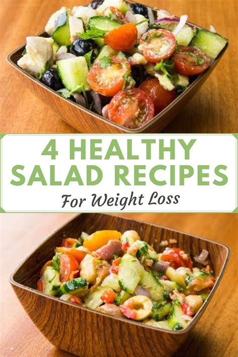 4 Healthy Salad Recipes For Weight Loss