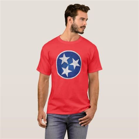 tennessee state flag T-Shirt | Zazzle