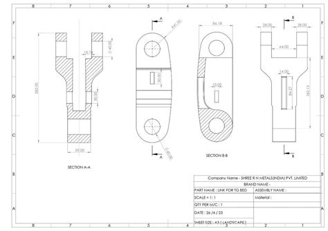 2D Engineering Drawing at ₹ 500/hour in Mumbai | ID: 26540674697