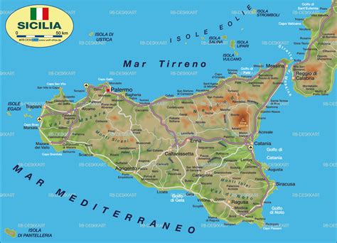 Map of sicily island in italy welt atlas de – Artofit