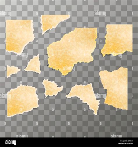 Torn pieces of old paper Stock Vector Image & Art - Alamy