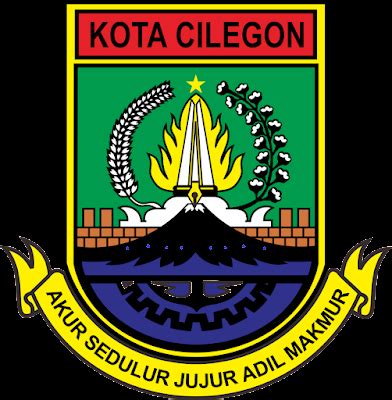 Logo / Lambang Kota Cilegon - Latar (Background) Putih & Transparent (PNG) - Alif MH - Info