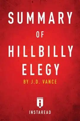 Summary of Hillbilly Elegy Ebook by J. D. Vance | hoopla