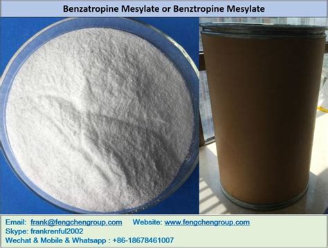 Benzatropine Mesylate Or Benztropine Mesylate Manufacturers and Suppliers - Price - Fengchen