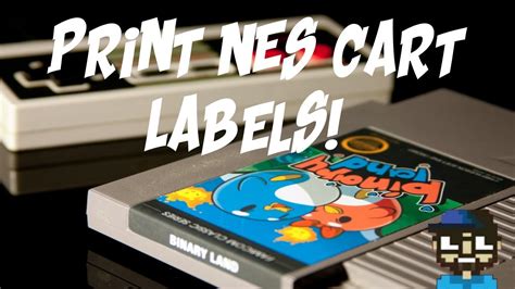 Nes Cartridge Label Template - Ythoreccio