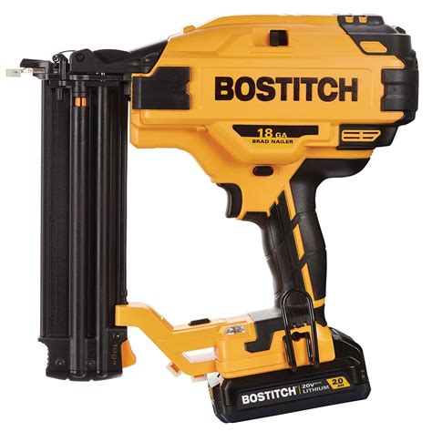 Bostitch 20V Max Cordless 18 Ga. Brad Nailer Kit - Walmart.com