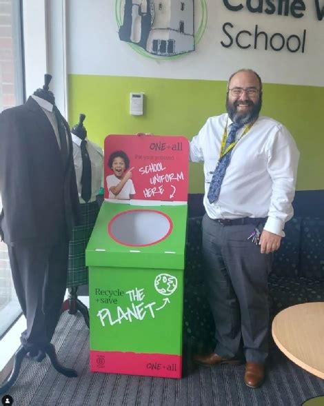 Castle View School - Uniform Recycling Pods