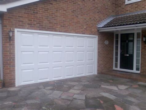 Double steel garage door | Garage door installation, Garage doors, Steel garage doors