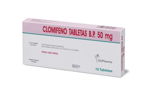 Clomifene Tablets B.P. » SGPharma