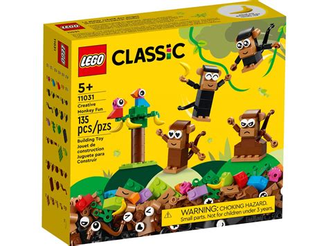 LEGO Classic 2023: Affen Kreativ-Bauset (11031) als erste Neuheit