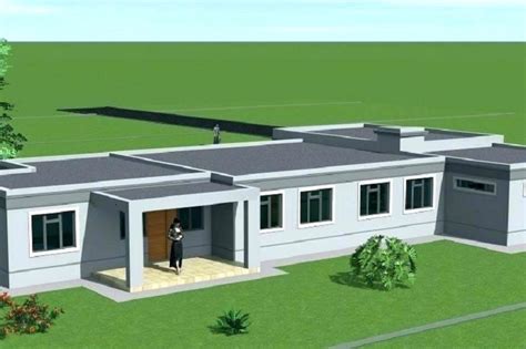 flat roof house design | REAL ESTATE ZAMBIA | BE FORWARD