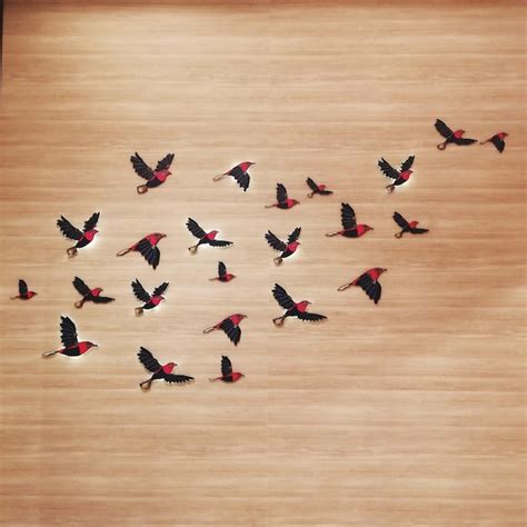 Premium Photo | Flock of birds