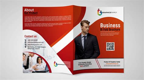 Bi Fold Brochure Free Template