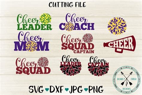 Cheer Squad SVG Bundle (340413) | SVGs | Design Bundles