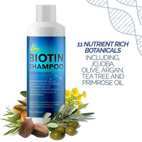 Biotin Shampoo for Hair Growth B-Complex Formula for Hair Loss Removes ...