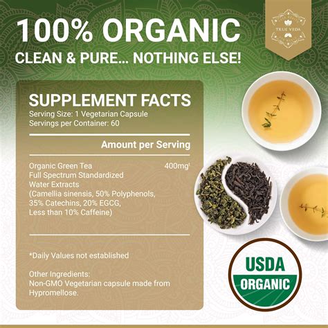 Organic Green Tea Extract - True Veda