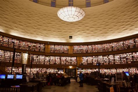 The Stockholm Public Library Is A Swedish Architectural Icon