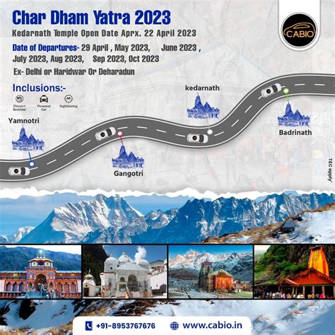 Chardham yatra 2023 | Sightseeing, Travel packages, Tour packages