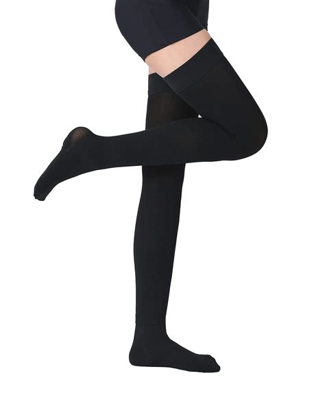 Buy Thigh High Compression Stockings, Closed Toe, Pair, Firm Support 20 ...