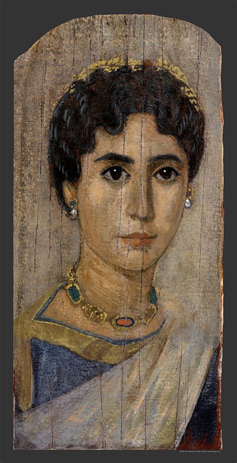 Egyptian-Roman Lady Mummy Portrait Painting by Ben Morales-Correa - Pixels