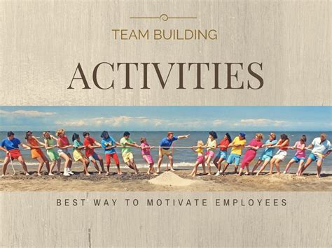 Team Building Activities For Employees at Karen Randall blog