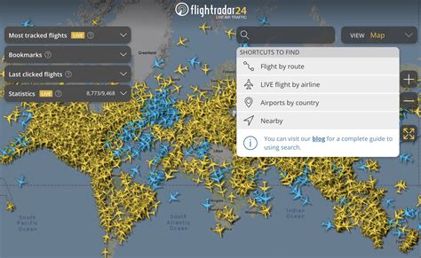 New Flightradar24.com search functions now available | Flightradar24 Blog