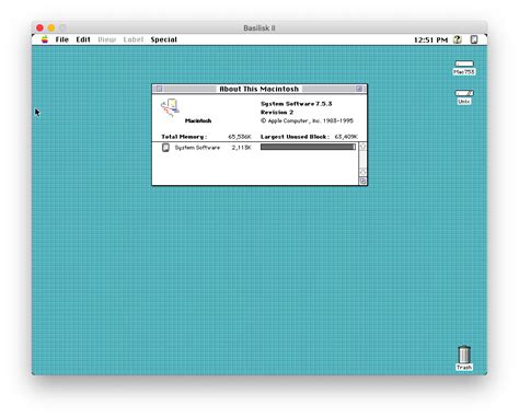 Mini vMac: [Another] Classic Macintosh Emulator – Garrett Fuller