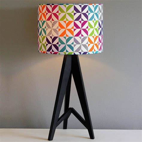 lampshade ideas | Funky lamp shades, Funky lamps, Geometric lampshade