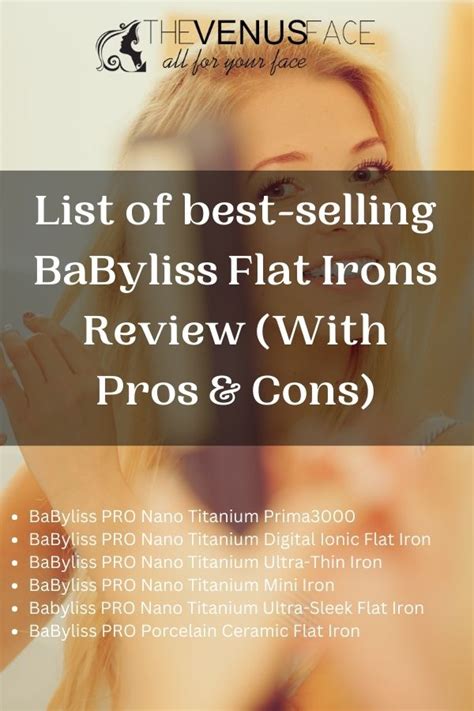 6 BaByliss Pro Flat Irons Reviews 2024: Pros, Cons & Scores