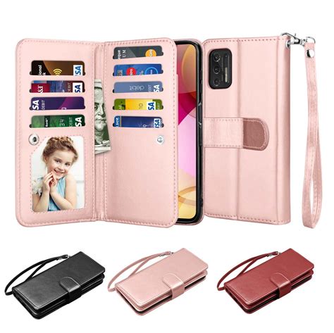 6.8" Wallet Case for Moto G Stylus, for Motorola Moto G Stylus 2021 PU Leather Case, Njjex ...