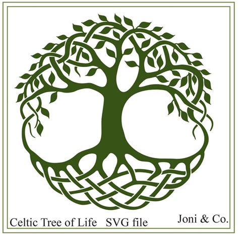 Celtic Svg, Celtic Tree of Life Svg Download, Cletic, Irish Knots Svg ...