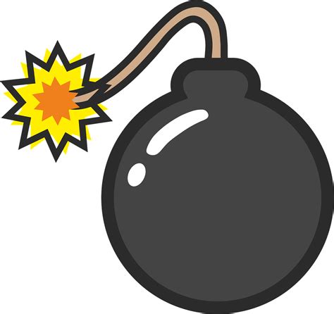 Fuse Bomb PNG Free Image - PNG All