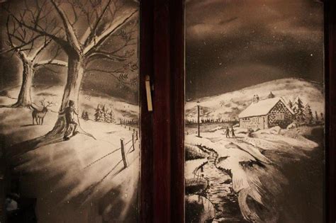 This Incredible Snow Spray Window Art Is Perfect For Christmas