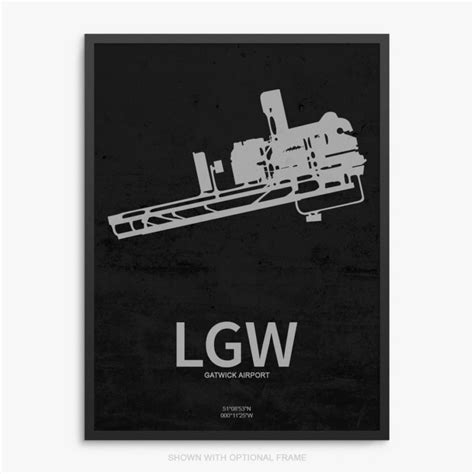 LGW Airport Poster – Airport Decor