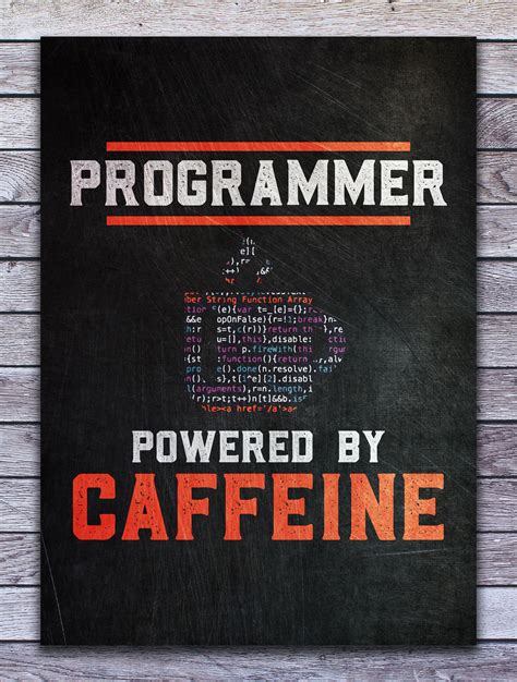 'Programmer Coffee' Poster by PosterWorld | Displate | Programmer coffee, Funny posters, Coffee ...