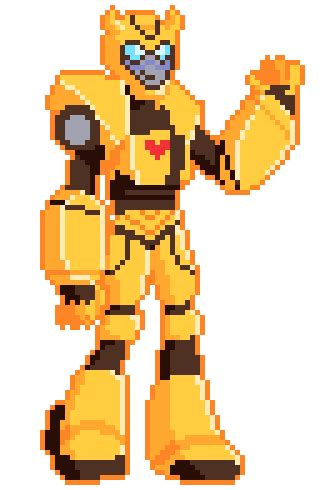 Minecraft Pixel Art Transformers