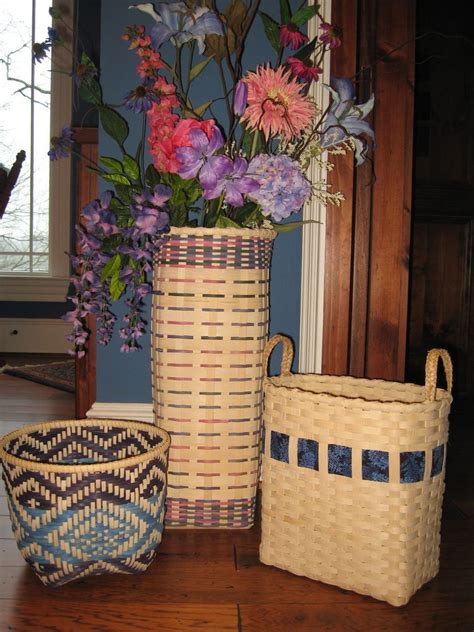 Basket weaving patterns, Basket weaving, Handmade baskets