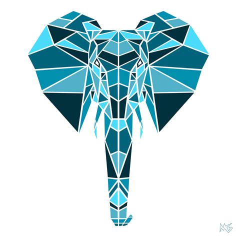 Geometric Animals on Behance | Geometric art animal, Geometric animals ...