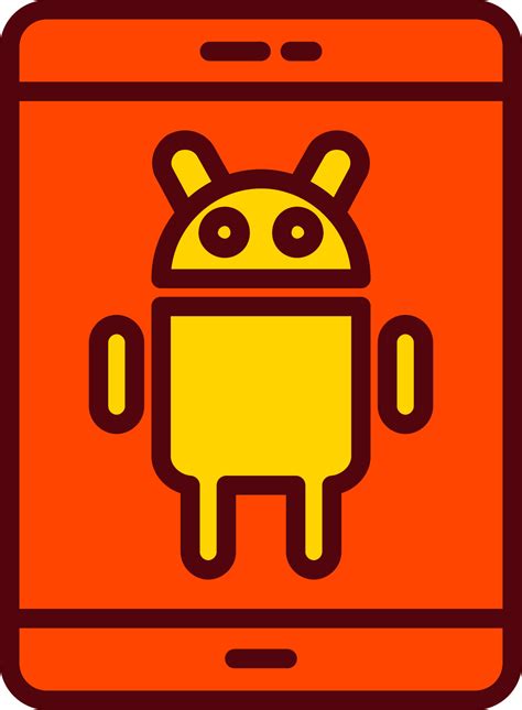 Android Vector Icon 16304300 Vector Art at Vecteezy