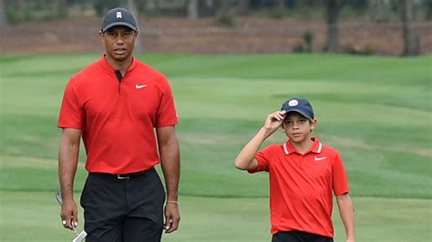 Tiger Woods says getting to play with son Charlie outweighs risk of ...