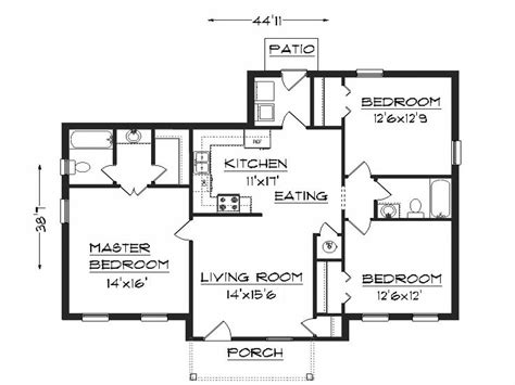 Small House Plans Simple Houses - JHMRad | #164944