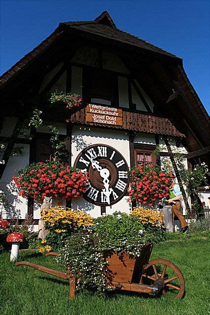 World's biggest cuckoo clock in Schonach, Black Forest, Germany | A Bit Of This And That | Pinterest