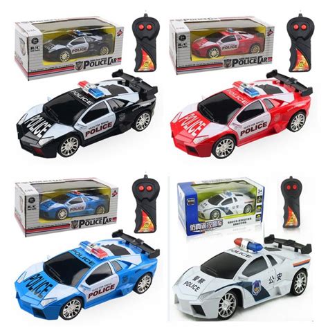 KidiRace RC Remote Control Police Car for Kids Rechargeable Durable and ...