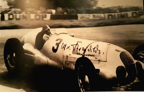 Autograph VIP: Manfred von Brauchitsch, a German auto racing driver who ...