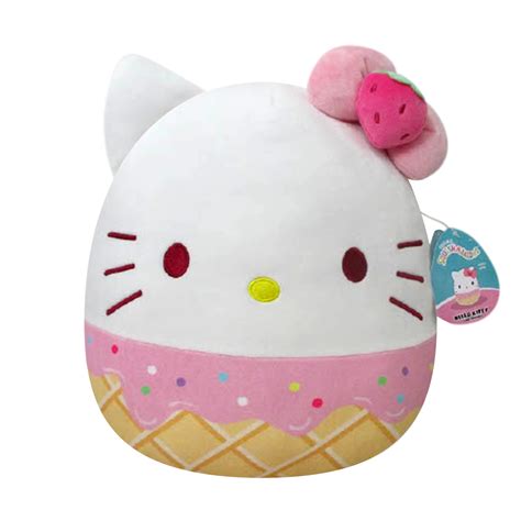 SQK- Medium Plush (12 inch Squishmallows) (Sanrio Sweets Series 2 - Hello Kitty) - Walmart.com