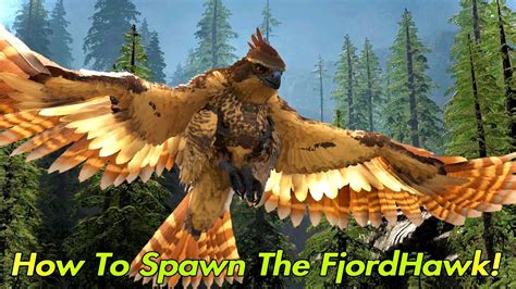 How To Spawn The FjordHawk In Ark! Ps4/Xbox/Pc - YouTube