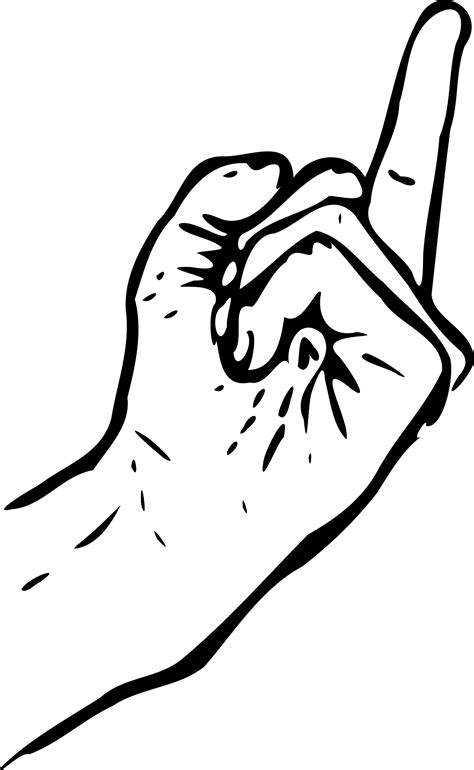 Fingers clipart middle, Picture #1098679 fingers clipart middle