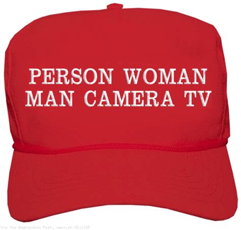 “Person. Woman. Man. Camera. TV.” – foolish watcher