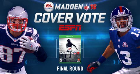 Madden NFL 16 Cover Vote - ESPN