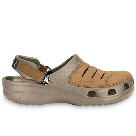 Crocs Yukon Mens Clogs: Croslite, Leather: Charles Clinkard